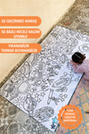 RenkliEller Yıkanabilir ve Boyanabilir Boyama Örtüsü